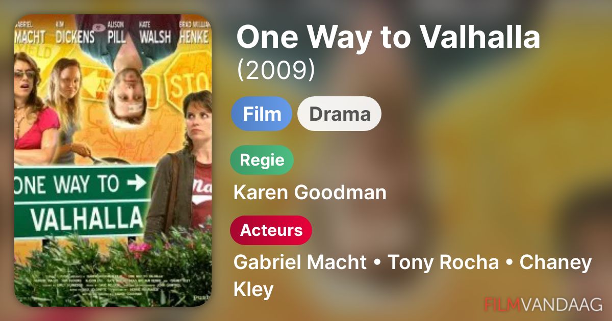 One Way To Valhalla Film 09 Kopen Op Dvd Of Blu Ray Filmvandaag Nl