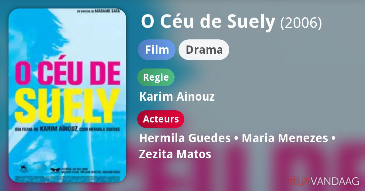 O Céu de Suely (film, 2006) FilmVandaag.nl O Céu de Suely (film, 2006) FilmVandaag.nl