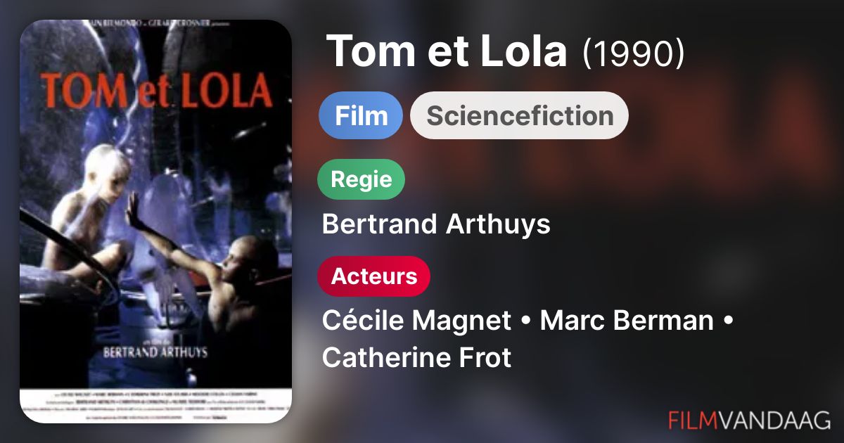 Tom et Lola (film, 1990) FilmVandaag.nl