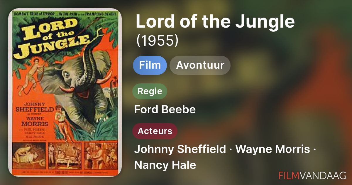 Lord of the Jungle (film, 1955) - FilmVandaag.nl