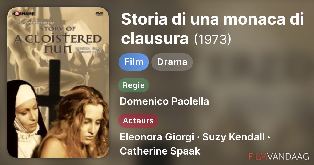 Storia di una monaca di clausura (film, 1973) - FilmVandaag.nl