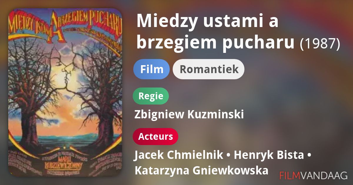 Między Ustami A Brzegiem Pucharu Film Video www.filmvandaag.nl
