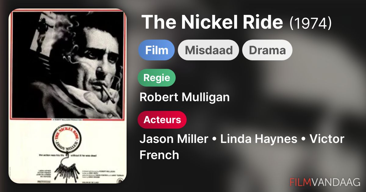The Nickel Ride (film, 1974) FilmVandaag.nl