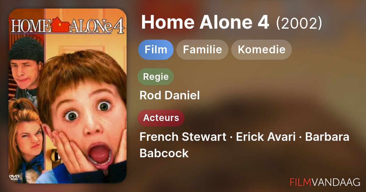 Home Alone 4 Film 02 Filmvandaag Nl
