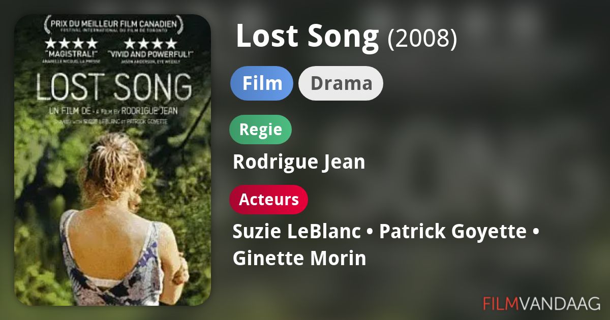 Lost Song (film, 2008) FilmVandaag.nl
