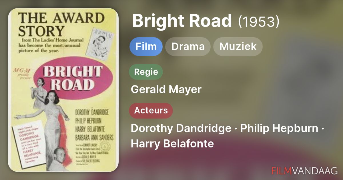 Bright Road (film, 1953) FilmVandaag.nl