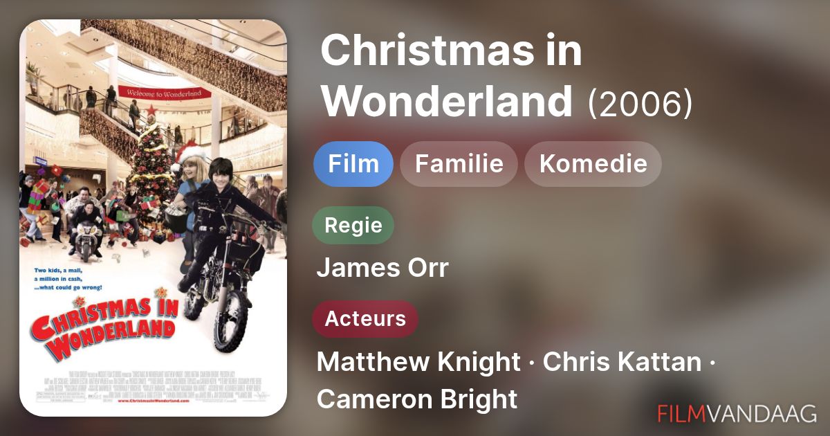 Christmas In Wonderland Film 07 Filmvandaag Nl