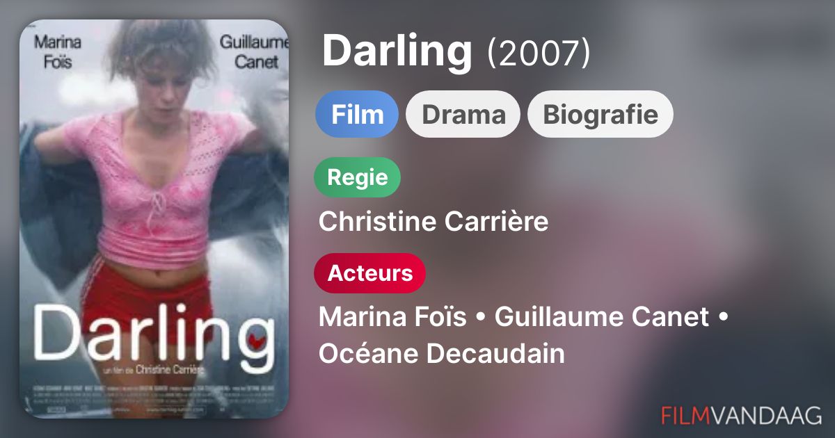 Darling (film, 2007) FilmVandaag.nl