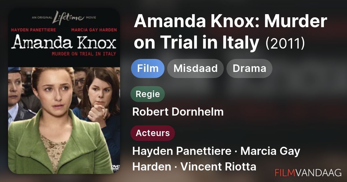 Amanda Knox: Murder on Trial in Italy (film, 2011) - FilmVandaag.nl