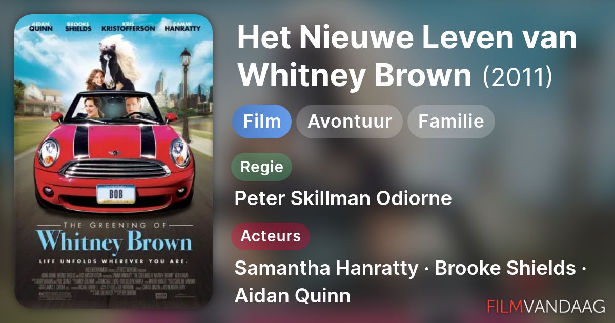 Het Nieuwe Leven Van Whitney Brown 2011