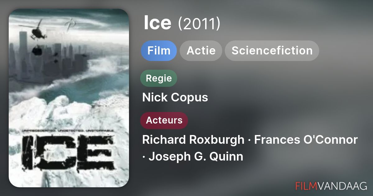 Ice (film, 2011) - FilmVandaag.nl