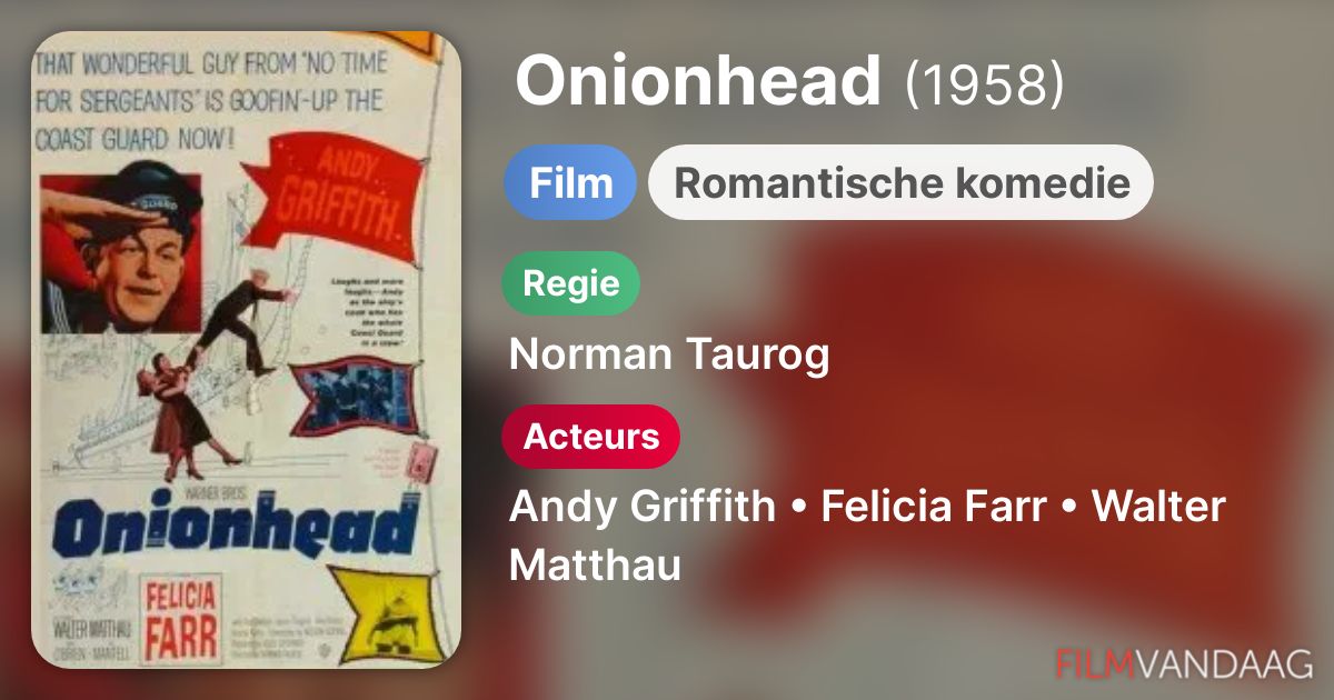Onionhead (film, 1958) FilmVandaag.nl