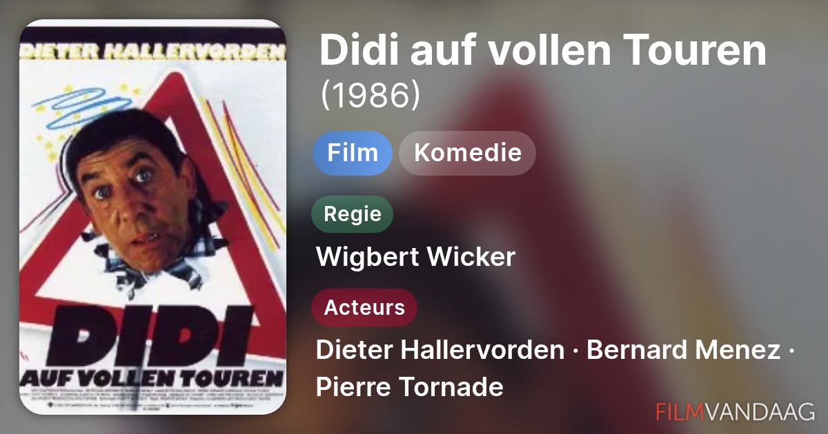 besetzung von didi auf vollen touren