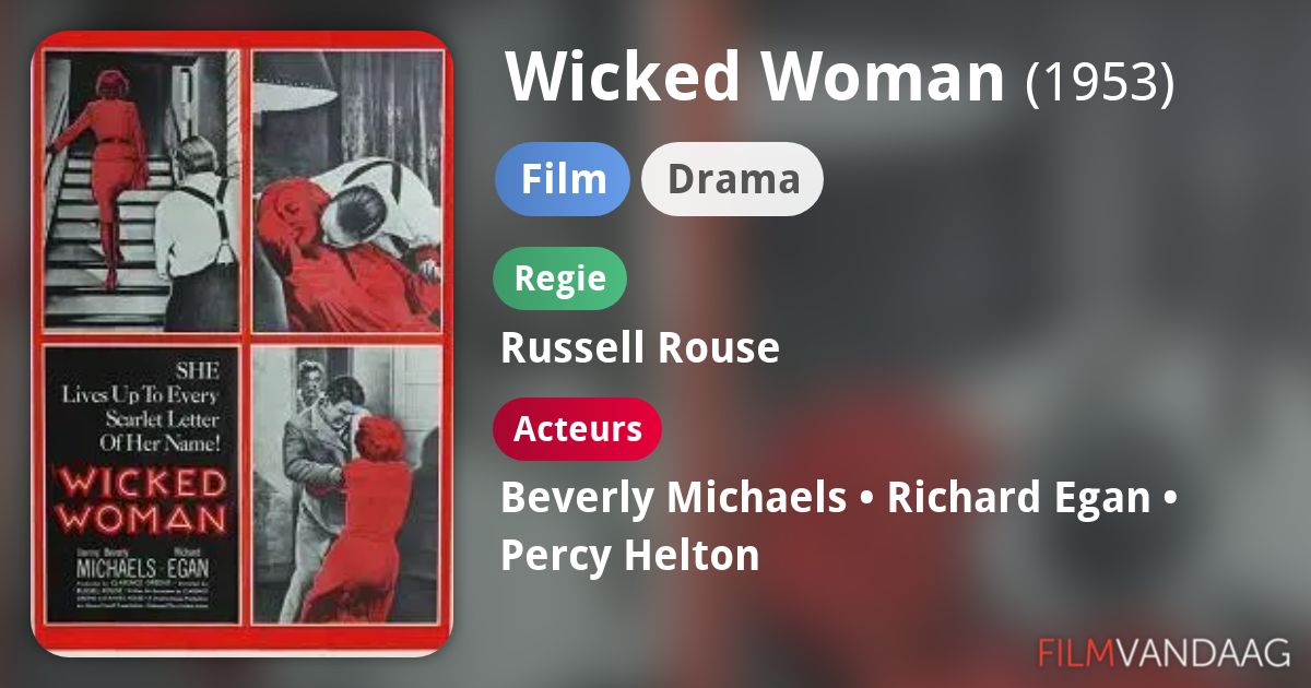 Wicked Woman (film, 1953) FilmVandaag.nl