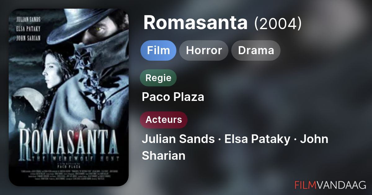 Normandy Romasanta Romasanta (film, 2004) - FilmVandaag.nl
