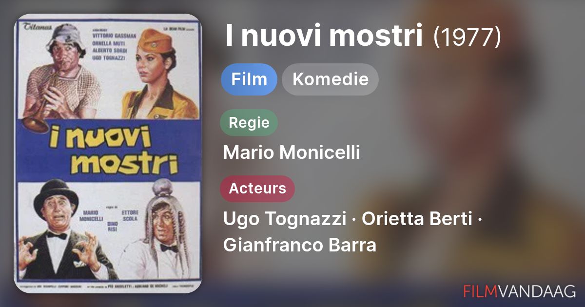 I nuovi mostri (film, 1977) - FilmVandaag.nl