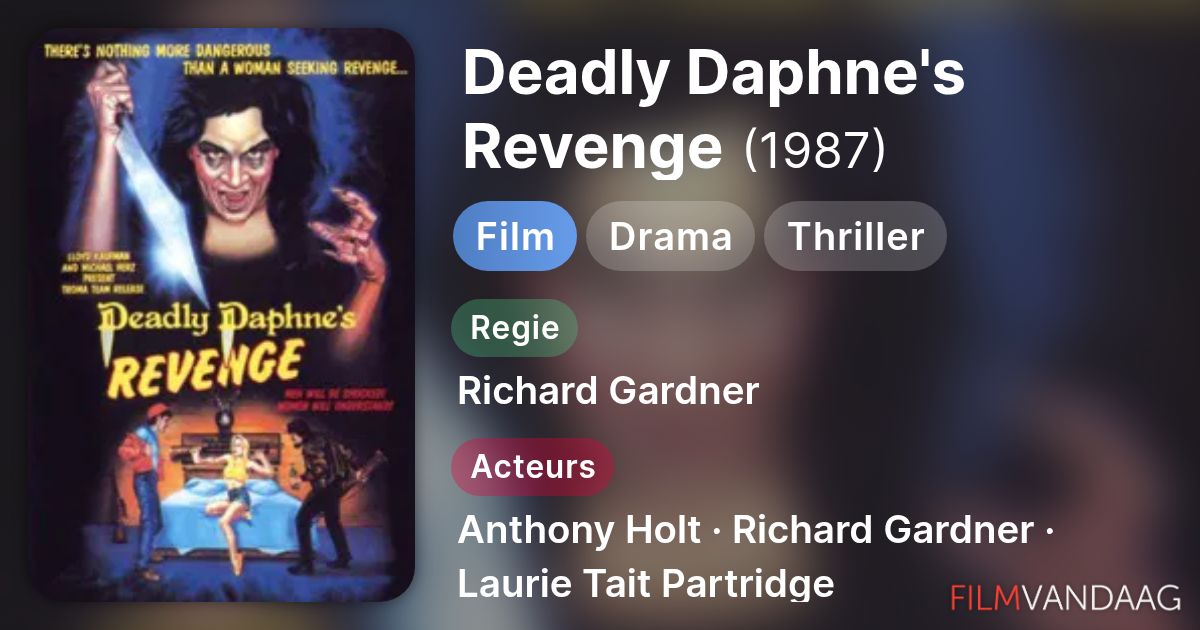 Deadly Daphne's Revenge (film, 1987) FilmVandaag.nl
