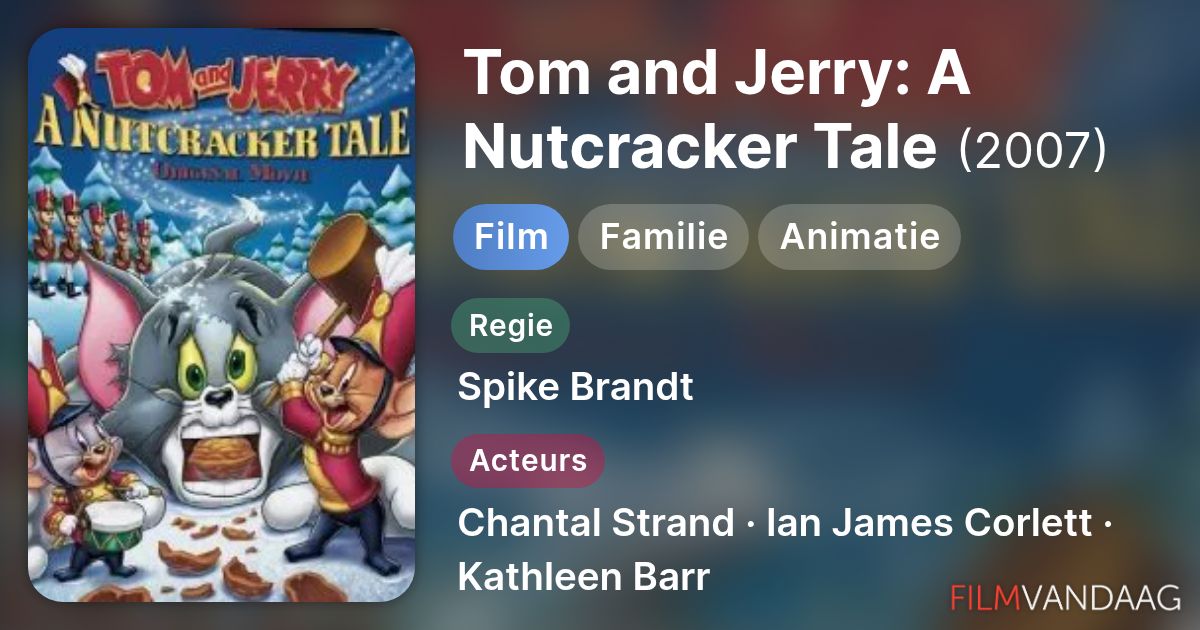 Tom and Jerry: A Nutcracker Tale (film, 2007) - FilmVandaag.nl