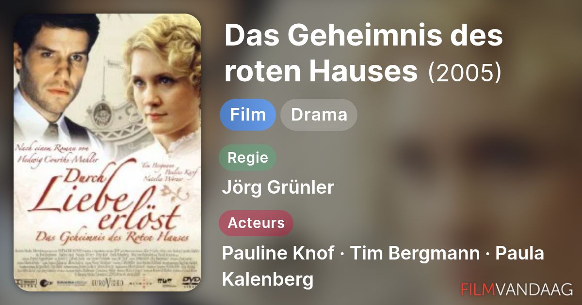 Das Geheimnis Des Roten Hauses Entdecke Die Verborgene Geschichtefeed