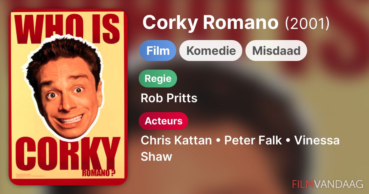 Corky Romano (film, 2001) FilmVandaag.nl