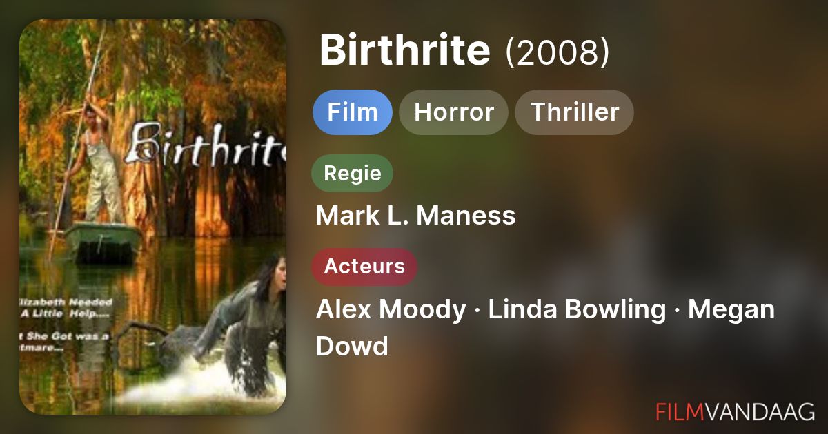 Birth Rite Dvd Birthrite (film, 2008) - FilmVandaag.nl