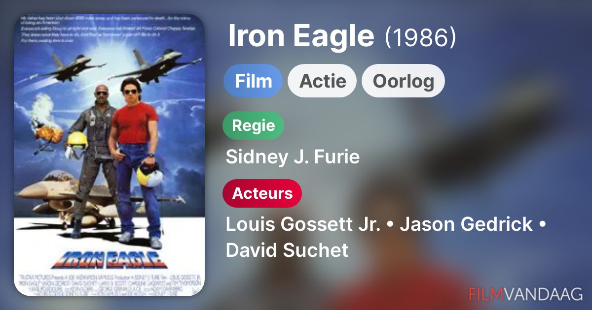Iron Eagle (film, 1986) FilmVandaag.nl