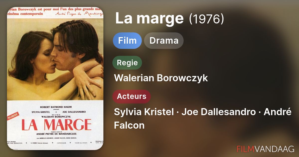 La marge (film, 1976) - FilmVandaag.nl