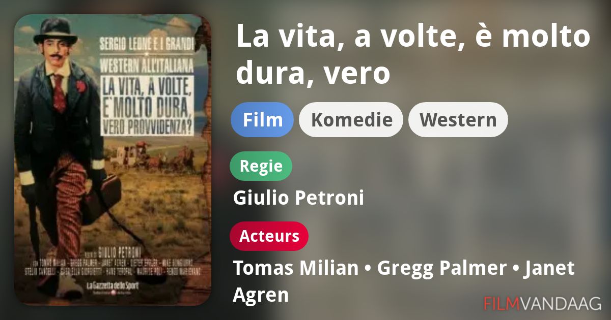 La Vita A Volte è Molto Dura Vero Provvidenza