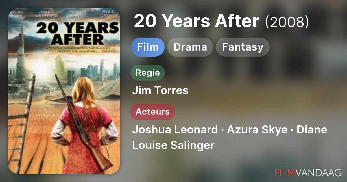 20 Years After (film, 2008) - FilmVandaag.nl