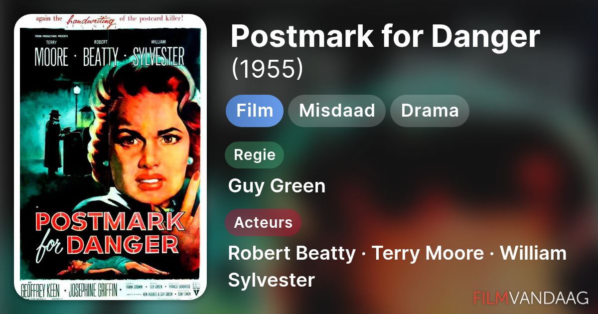Postmark for Danger (film, 1955) FilmVandaag.nl