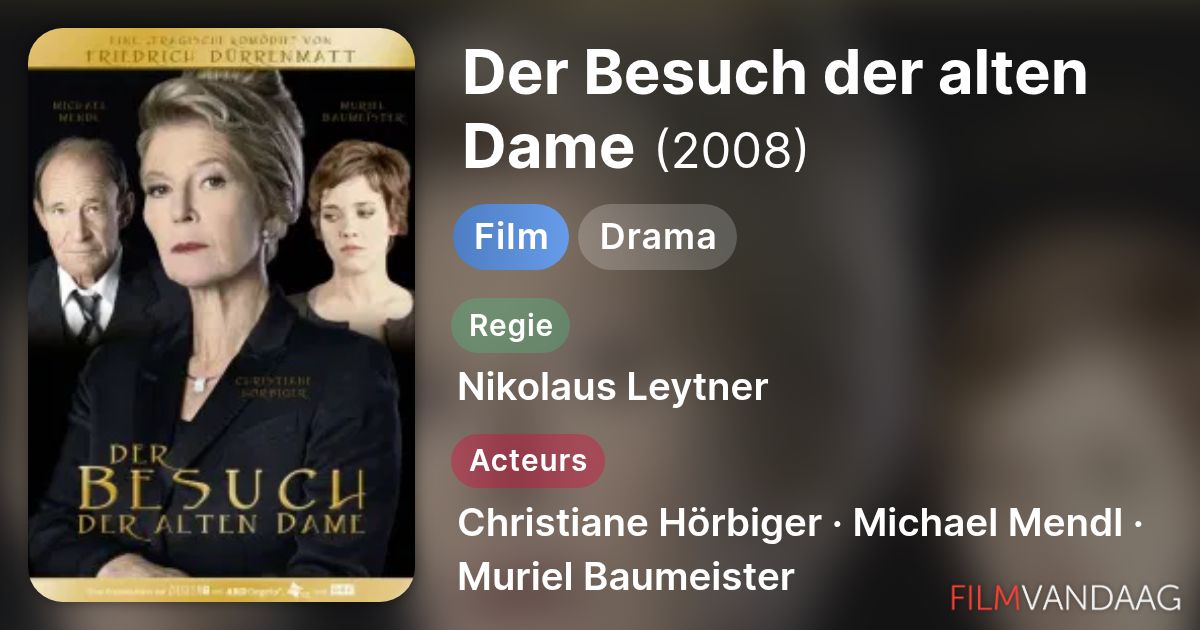 Der Besuch der alten Dame (film, 2008) - FilmVandaag.nl