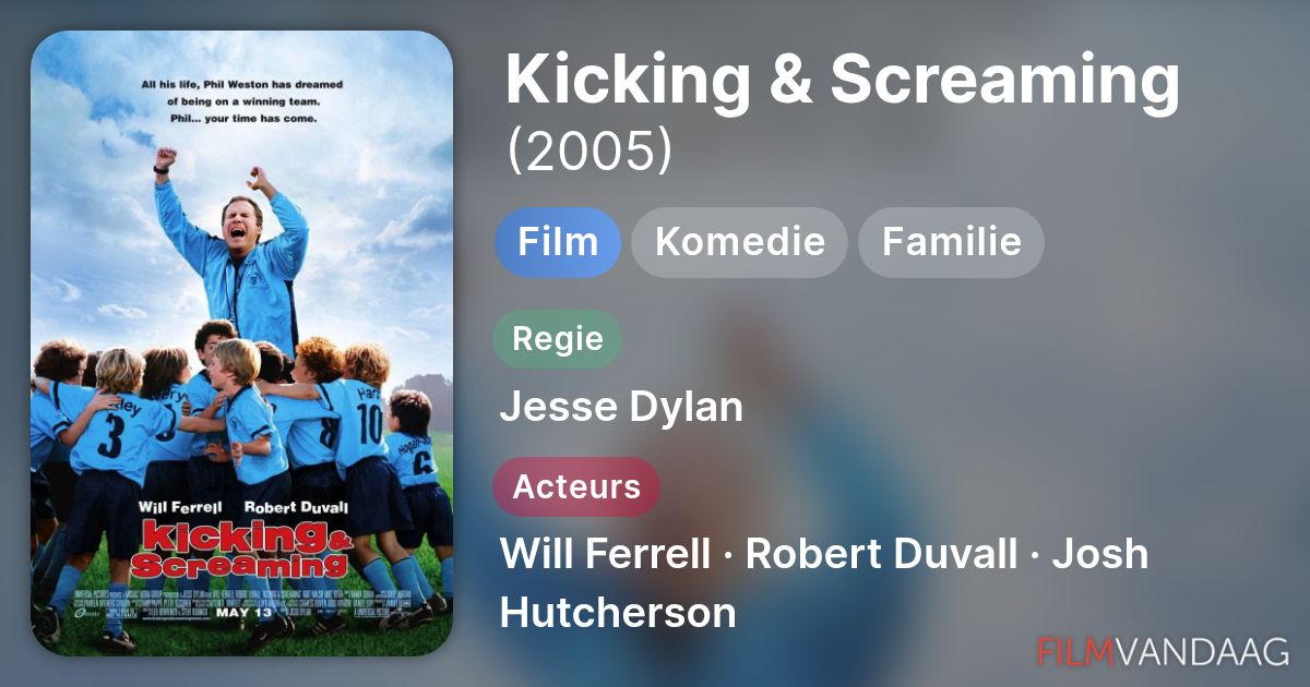Kicking & Screaming (film, 2005) FilmVandaag.nl