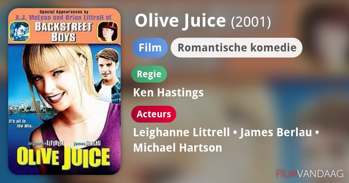 Olive Juice (film, 2001) FilmVandaag.nl