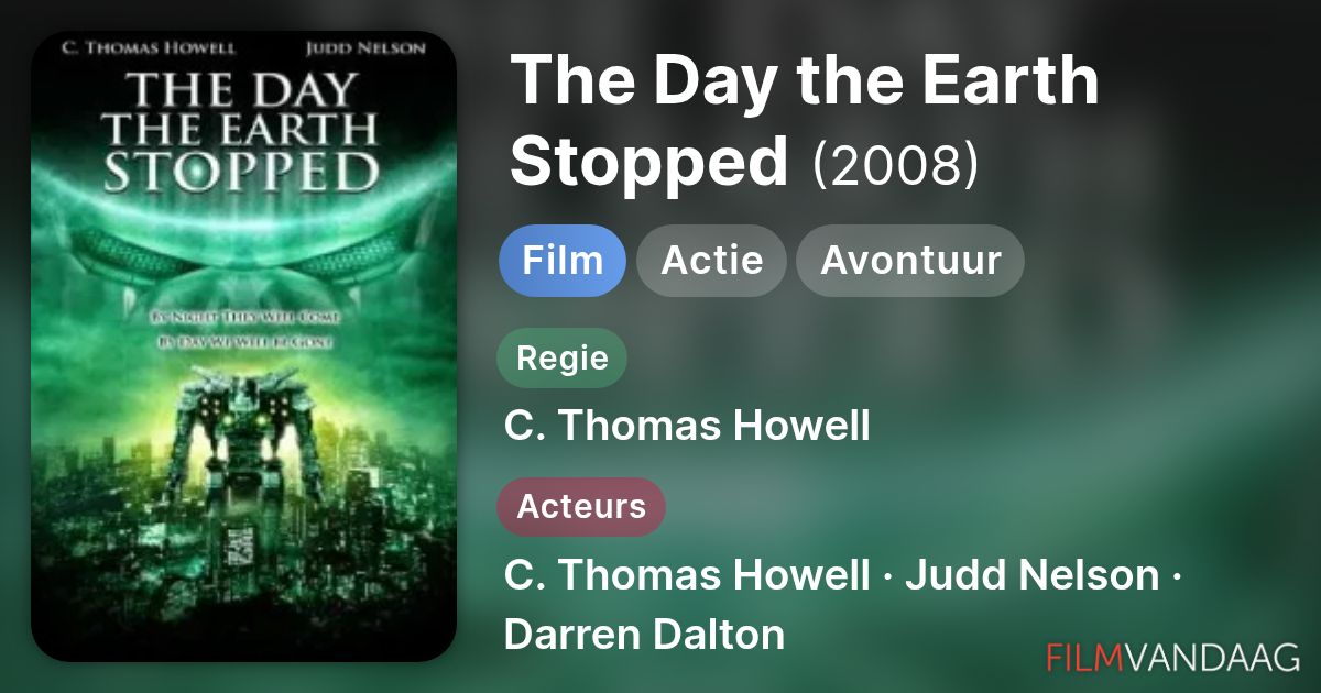 The Day The Earth Stopped Review AWBR