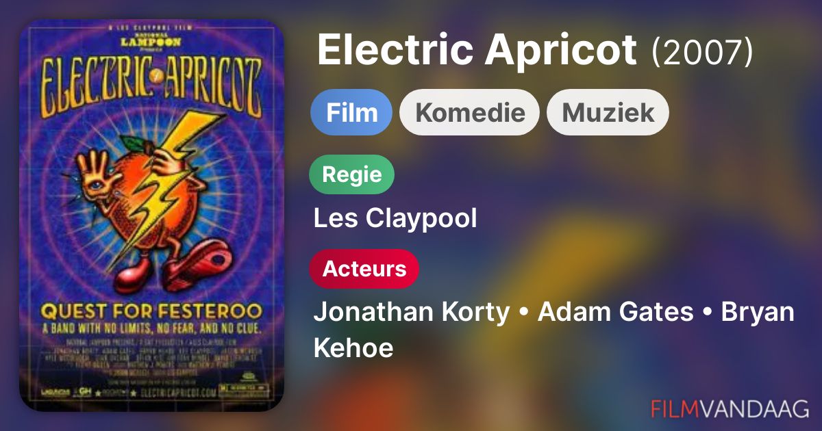 Electric Apricot (film, 2006) FilmVandaag.nl