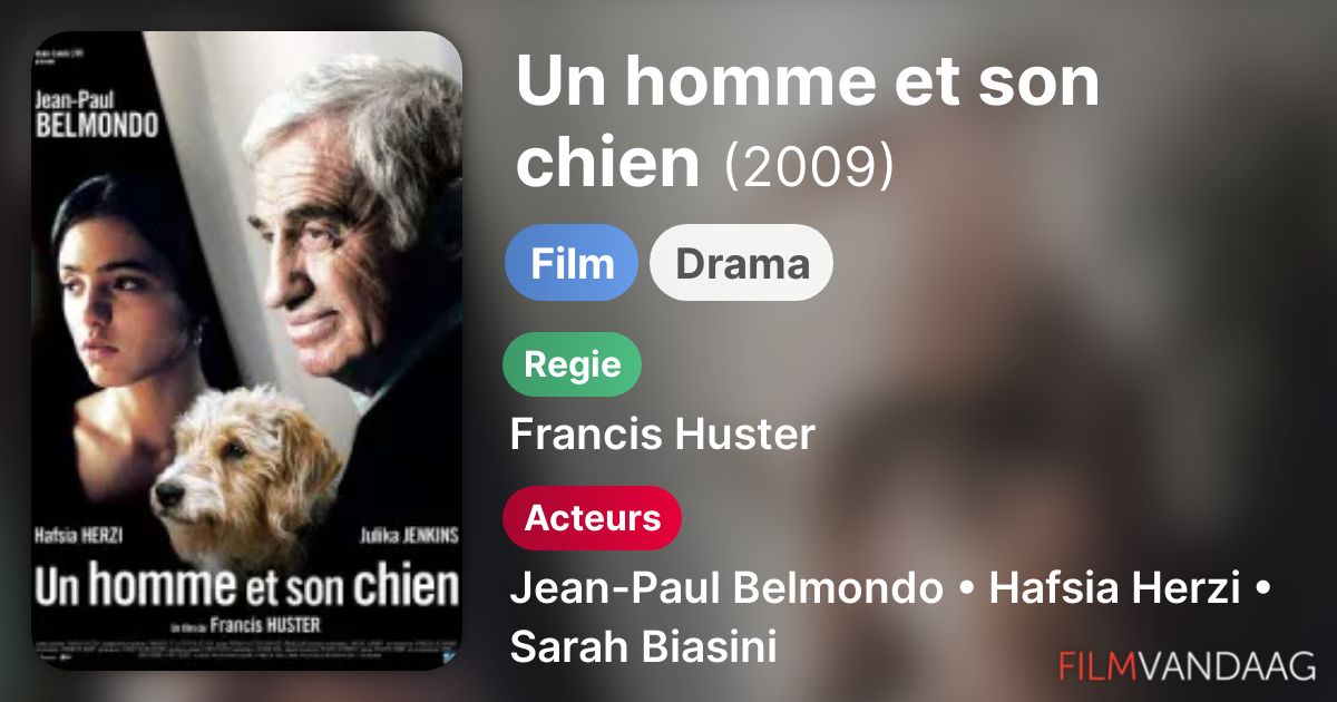 Film Un Homme Et Son Chien Un homme et son chien (2009) - FilmVandaag.nl