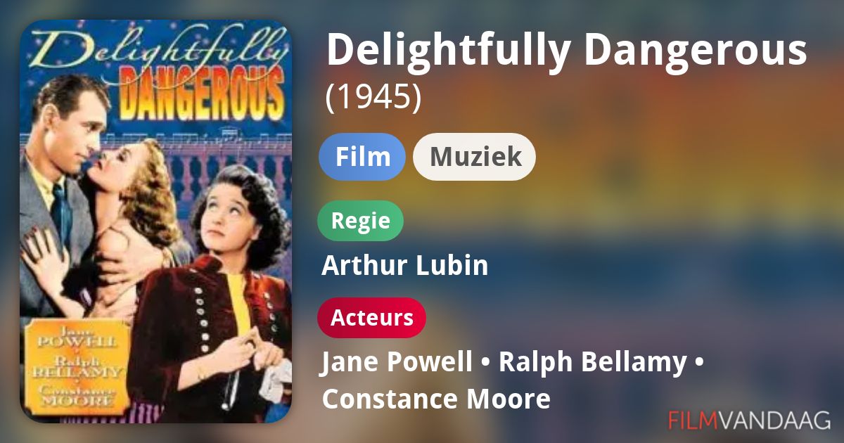 Delightfully Dangerous (film, 1945) FilmVandaag.nl