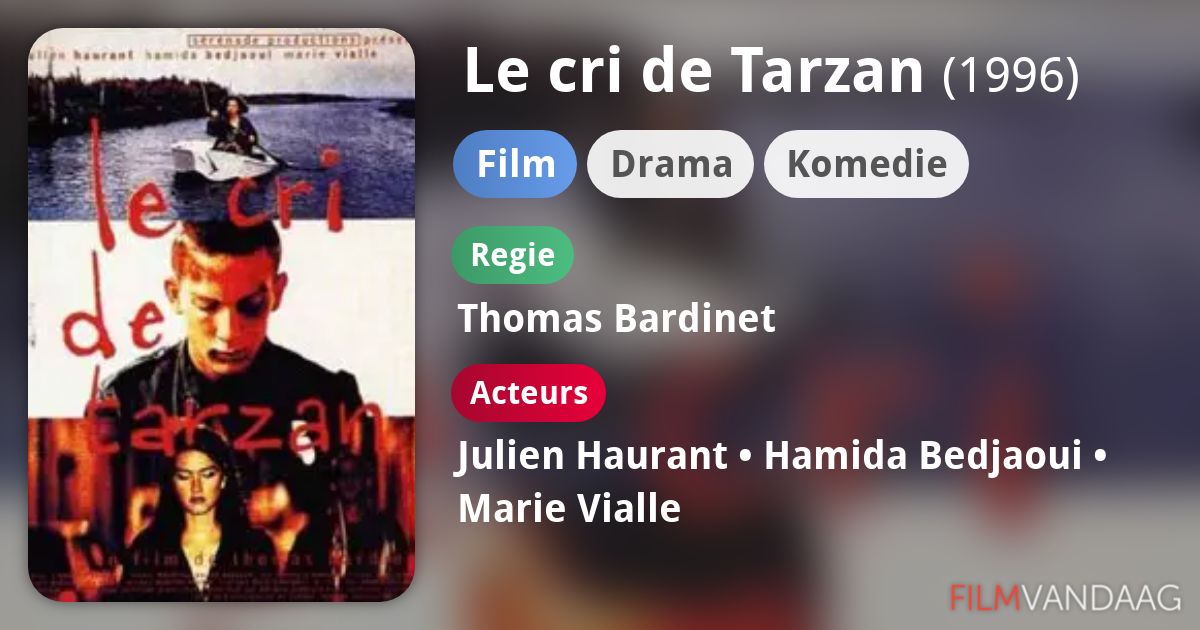Le cri de Tarzan (film, 1996) FilmVandaag.nl