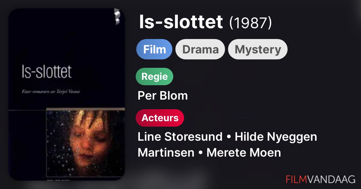 Isslottet (film, 1987) kopen op dvd of bluray FilmVandaag.nl