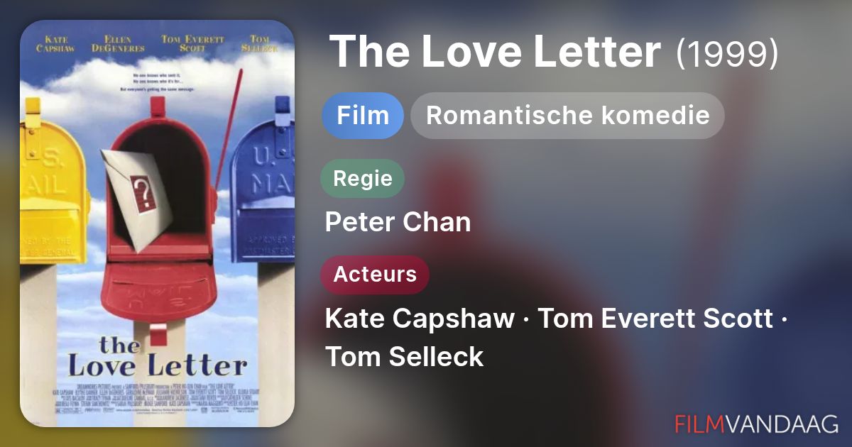 The Love Letter (film, 1999) - FilmVandaag.nl