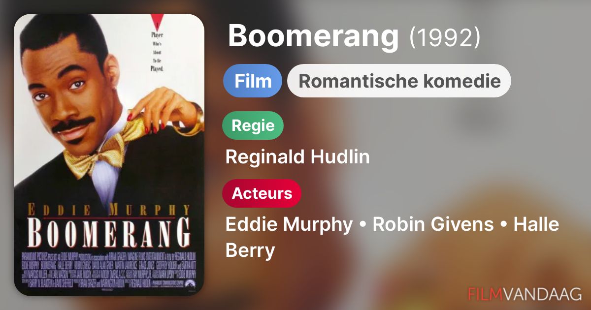 Boomerang (film, 1992) FilmVandaag.nl