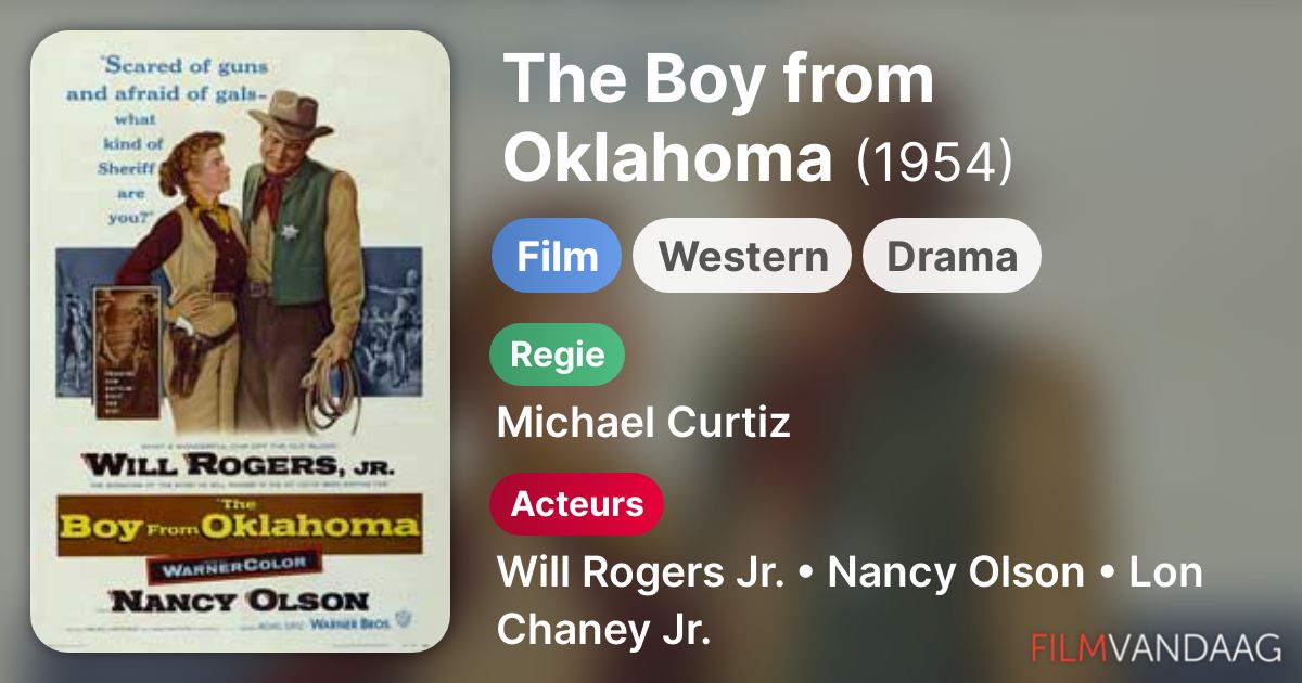 The Boy from Oklahoma (film, 1954) FilmVandaag.nl