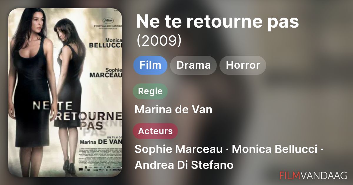 Ne te retourne pas (film, 2009) - FilmVandaag.nl