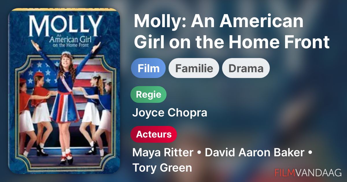 Alle acteurs in Molly An American Girl on the Home Front (film, 2006