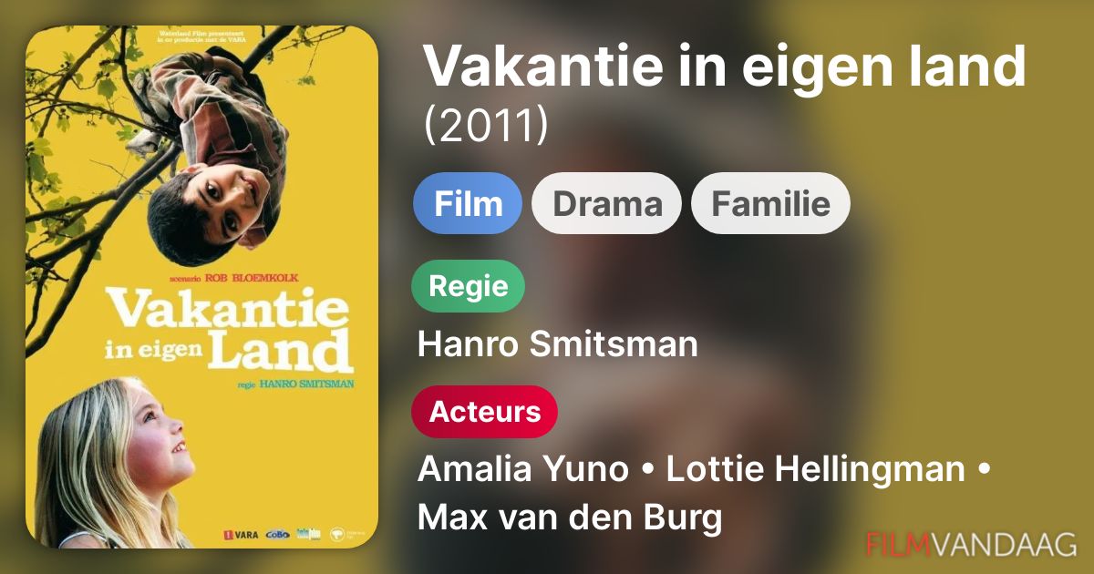 Vakantie in eigen land (film, 2011) FilmVandaag.nl