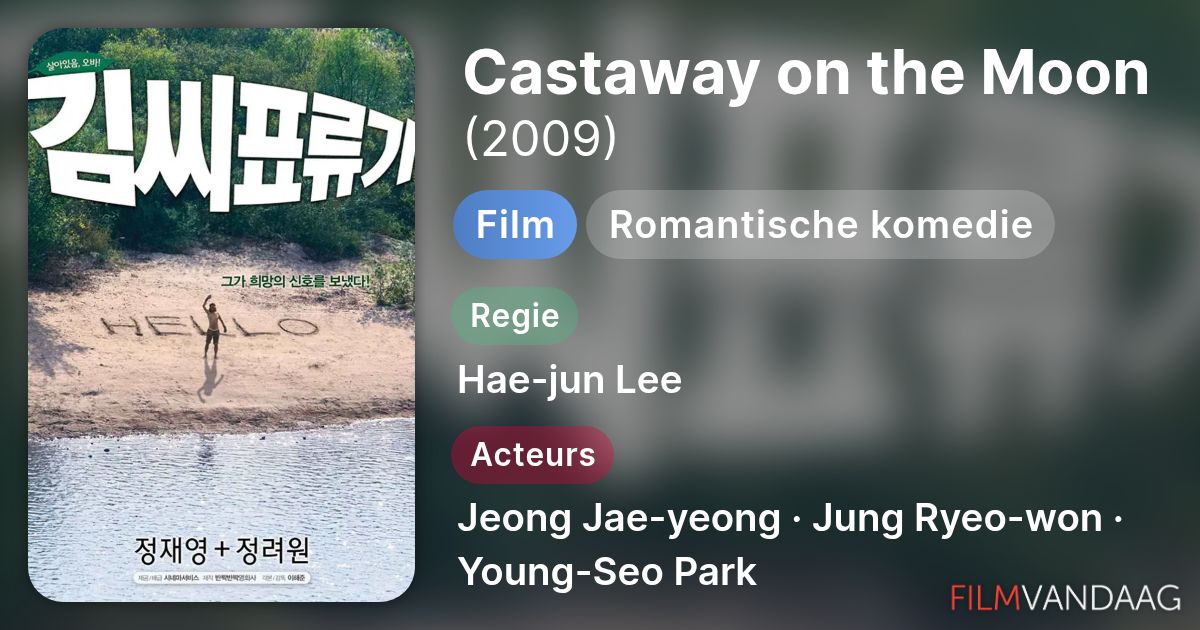 castaway on the moon film