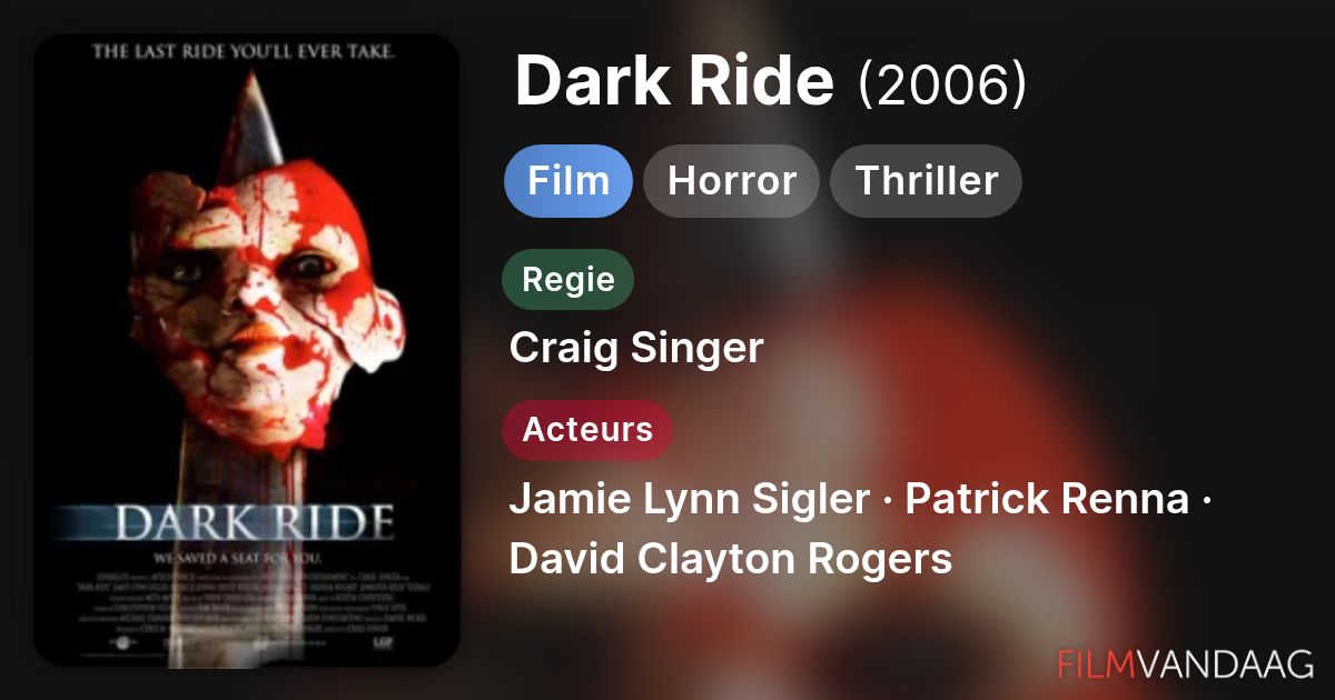 Dark Ride (film, 2006) - FilmVandaag.nl