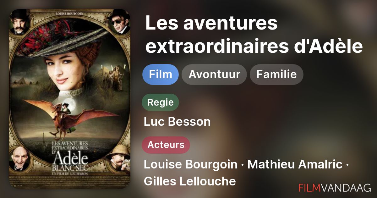 Les aventures extraordinaires d'Adèle Blanc-Sec (film, 2010