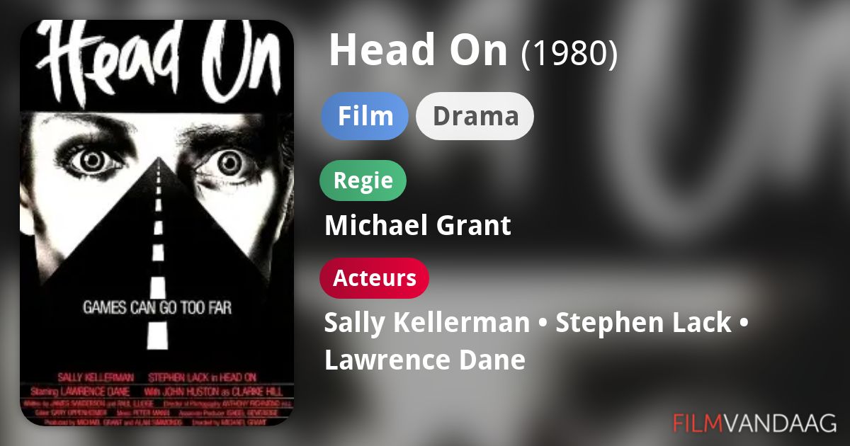 Head On (film, 1980) FilmVandaag.nl