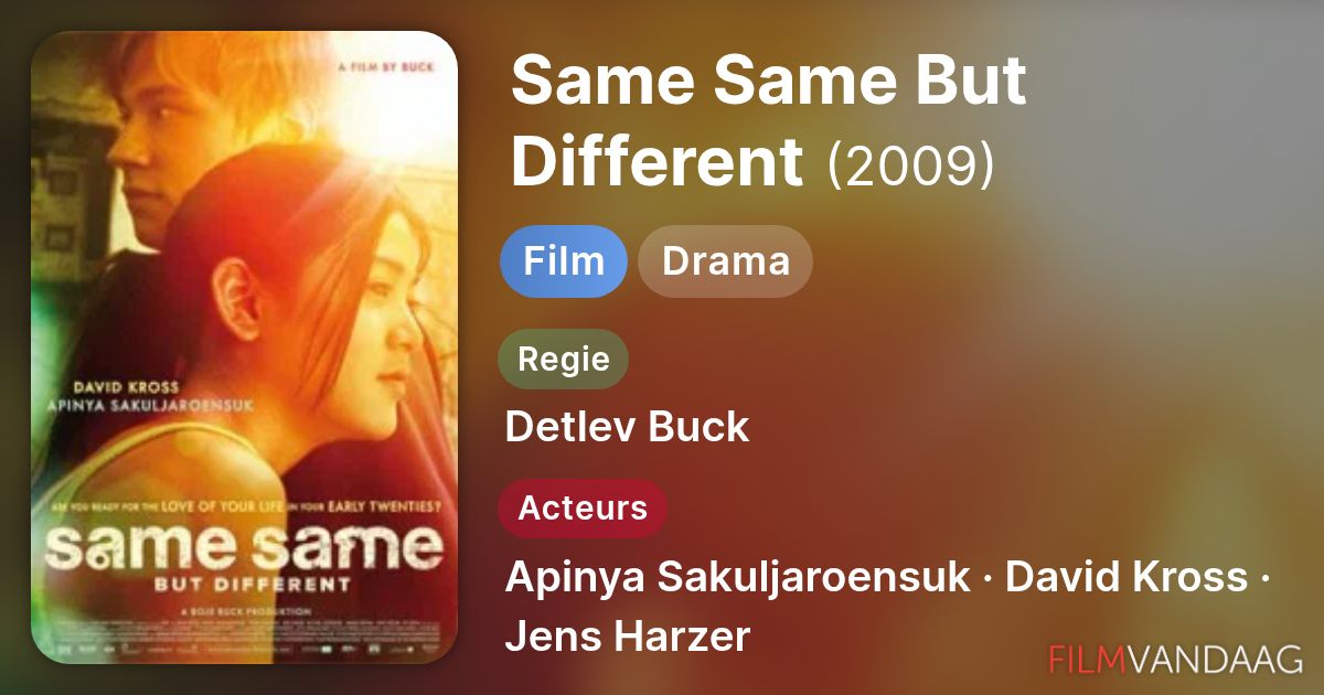 Same Same But Different (film, 2009) - FilmVandaag.nl